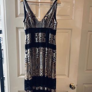 BEBE Animal Print Dress
